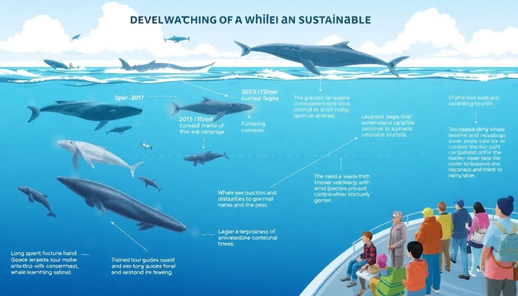 Лучшие места для наблюдения за китами - иллюстрация