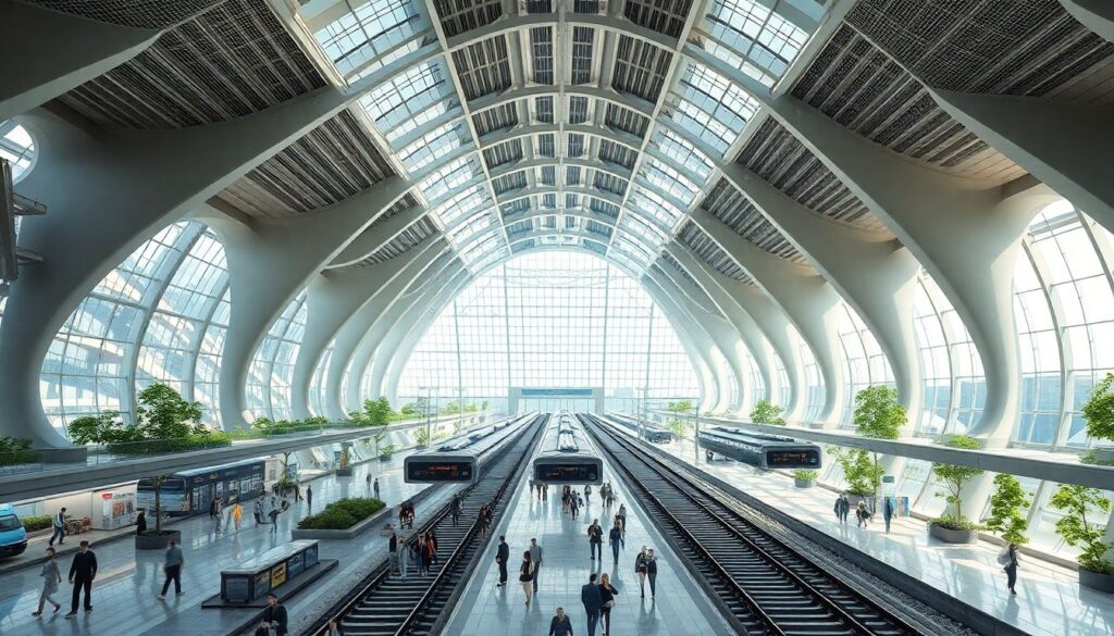 Самые впечатляющие железнодорожные вокзалы мира - иллюстрация