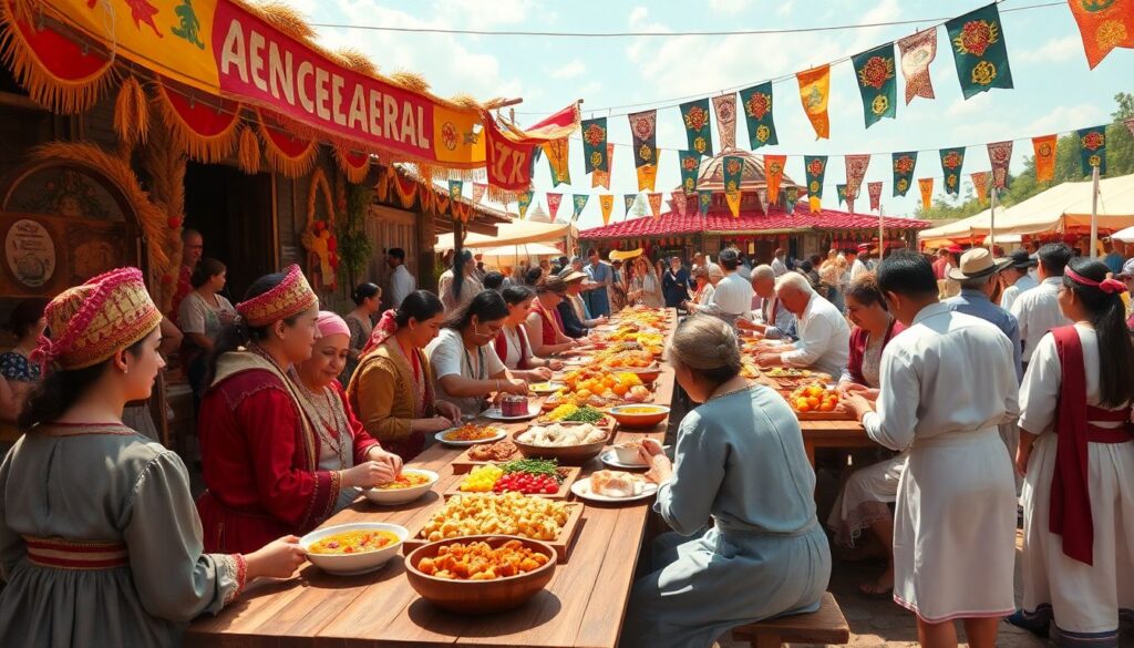 Самые необычные фестивали еды в мире - иллюстрация