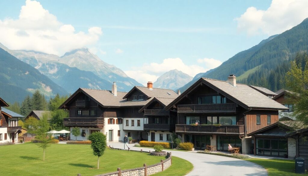 Самые живописные деревни Швейцарии - иллюстрация