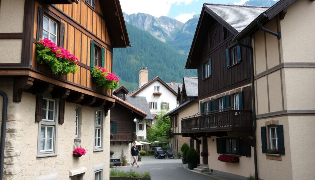 Самые живописные деревни Швейцарии - иллюстрация