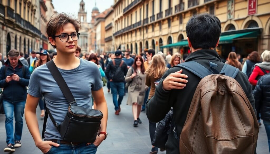 Как не стать жертвой карманников в Европе - иллюстрация