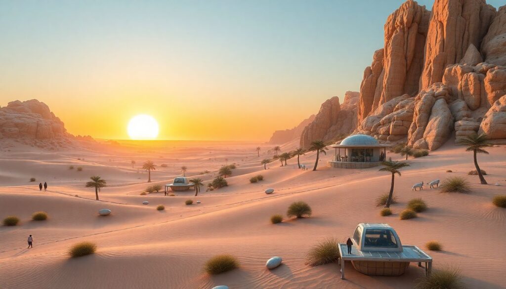 Самые красивые пустыни мира - иллюстрация