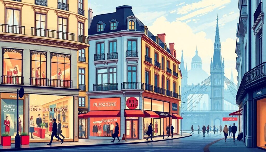 Лучшие города для шопинга в Европе - иллюстрация