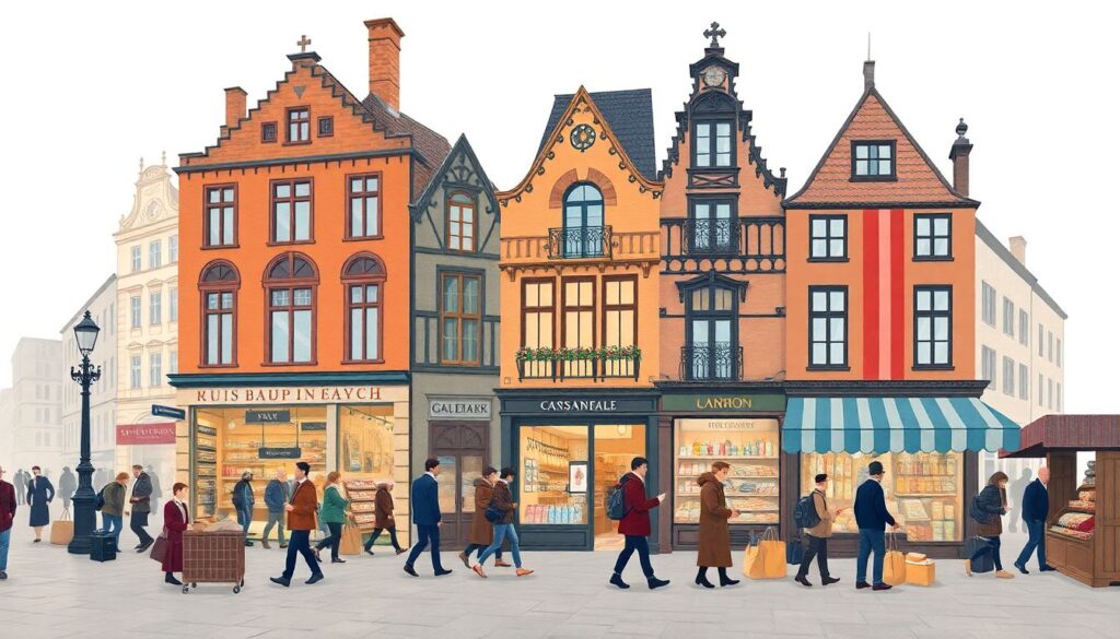 Лучшие города для шопинга в Европе - иллюстрация