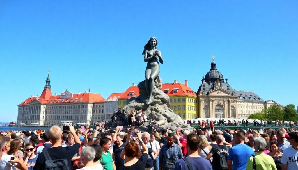 Что посмотреть в Копенгагене: Русалочка - иллюстрация