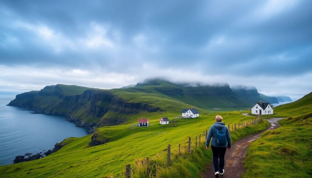 Путешествие по Фарерским островам: нетронутая природа - иллюстрация