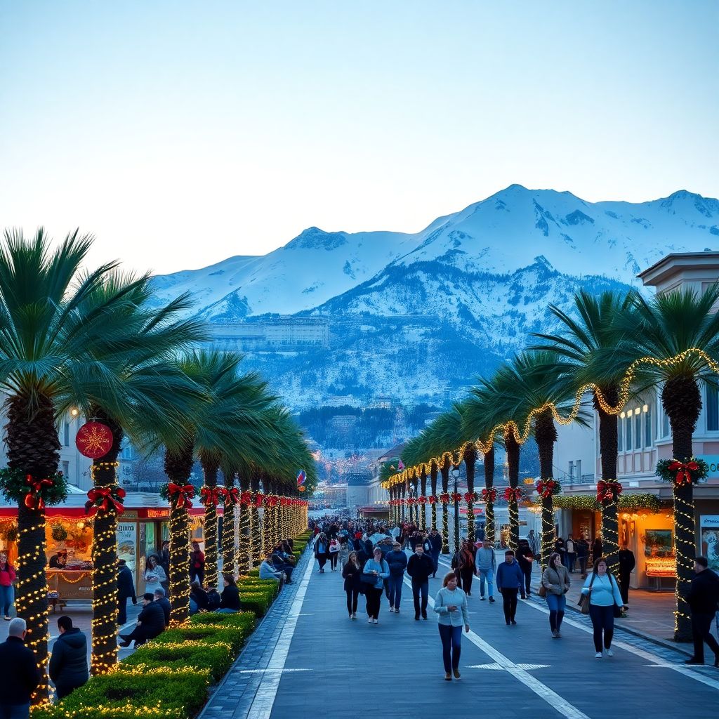 Новый год 2026 в Сочи — отдых у моря и в горах с атмосферой праздника и уюта