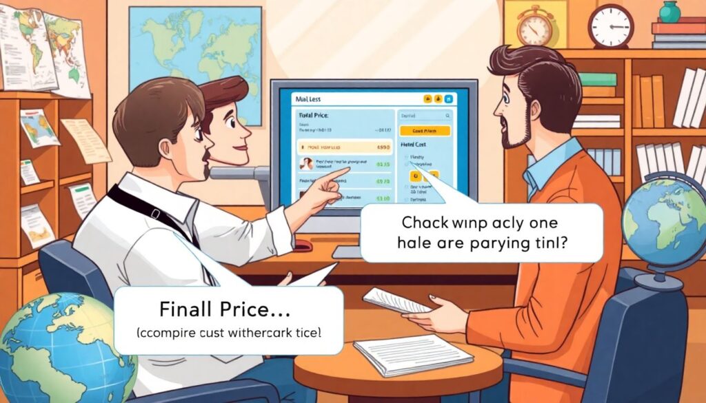 Как избежать скрытых комиссий при бронировании отелей и билетов - иллюстрация