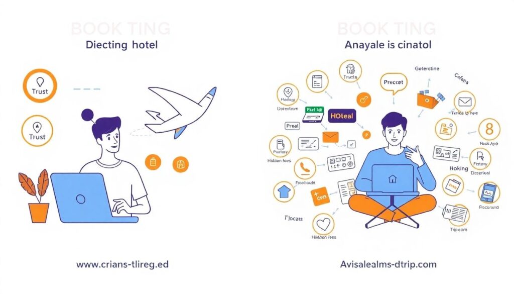 Как избежать скрытых комиссий при бронировании отелей и билетов - иллюстрация