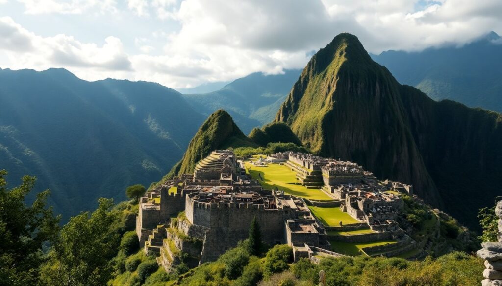 Самые впечатляющие древние руины - иллюстрация