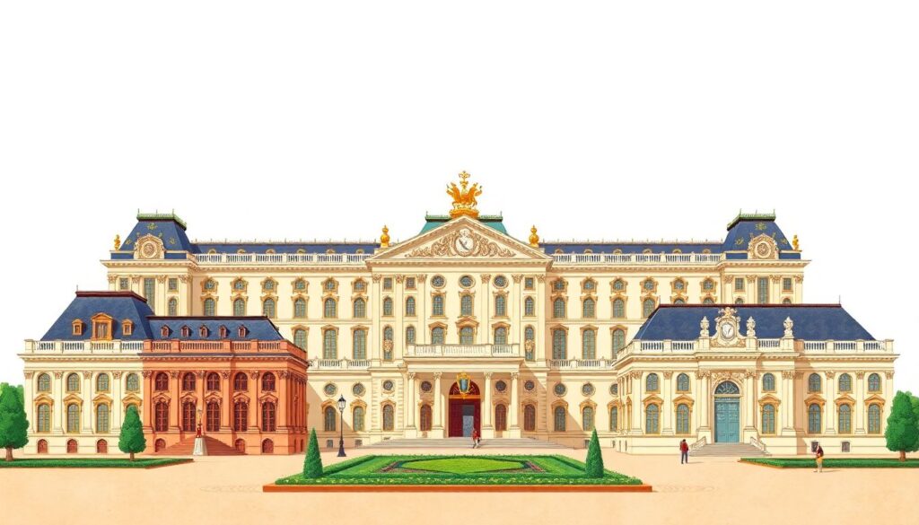 Самые красивые королевские дворцы Европы - иллюстрация