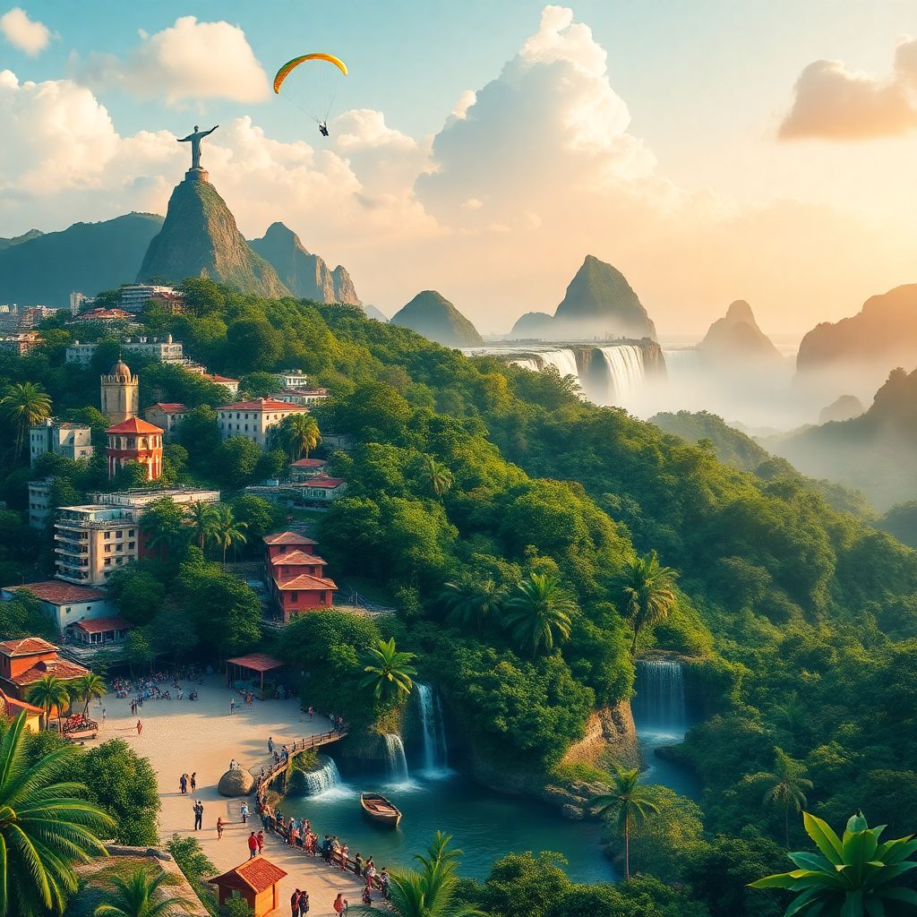 Приключенческий туризм в Бразилии: активный отдых от Рио до водопадов Игуасу