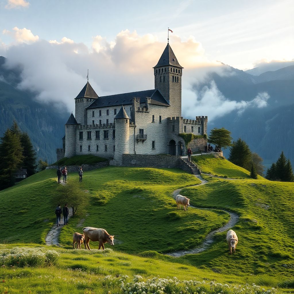 Замки и альпийские луга: путешествие по живописным местам Европы