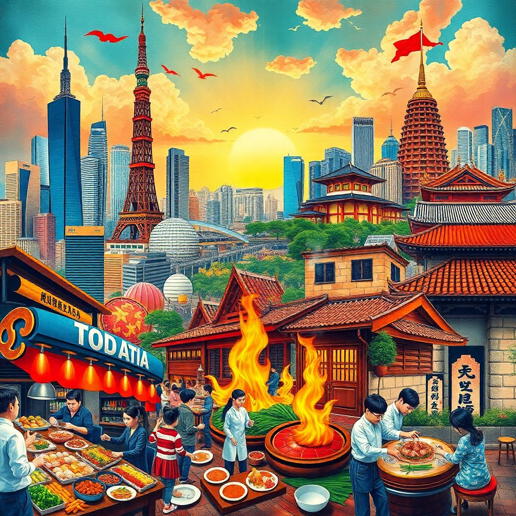 Лучшие города Азии для гурманов с уникальной кухней и гастрономическими открытиями
