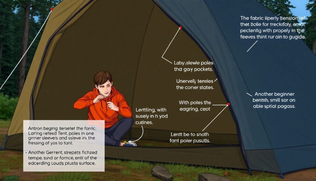 Как выбрать правильную палатку для похода - иллюстрация