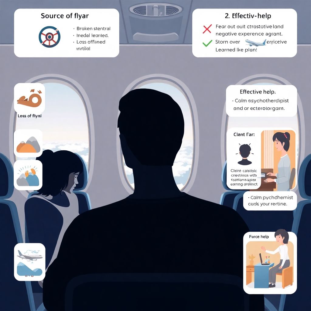 Как справиться со страхом перед полетом на самолете и спокойно путешествовать