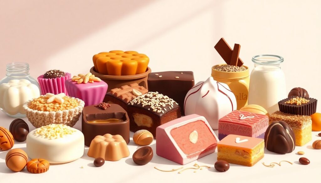 Самые необычные сладости со всего мира - иллюстрация