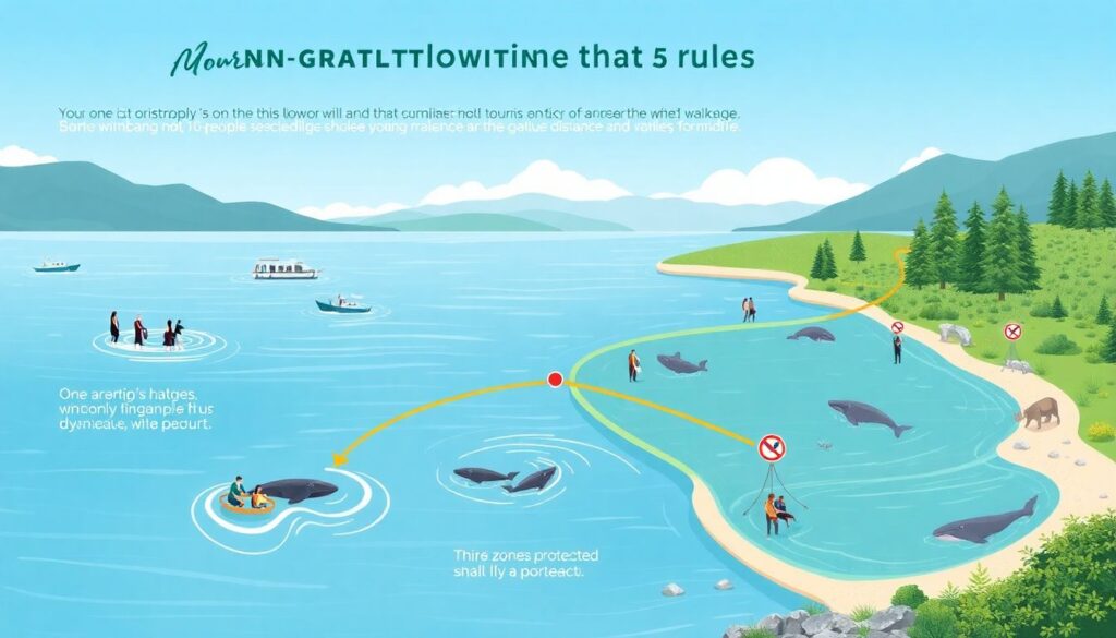 озера и киты - иллюстрация