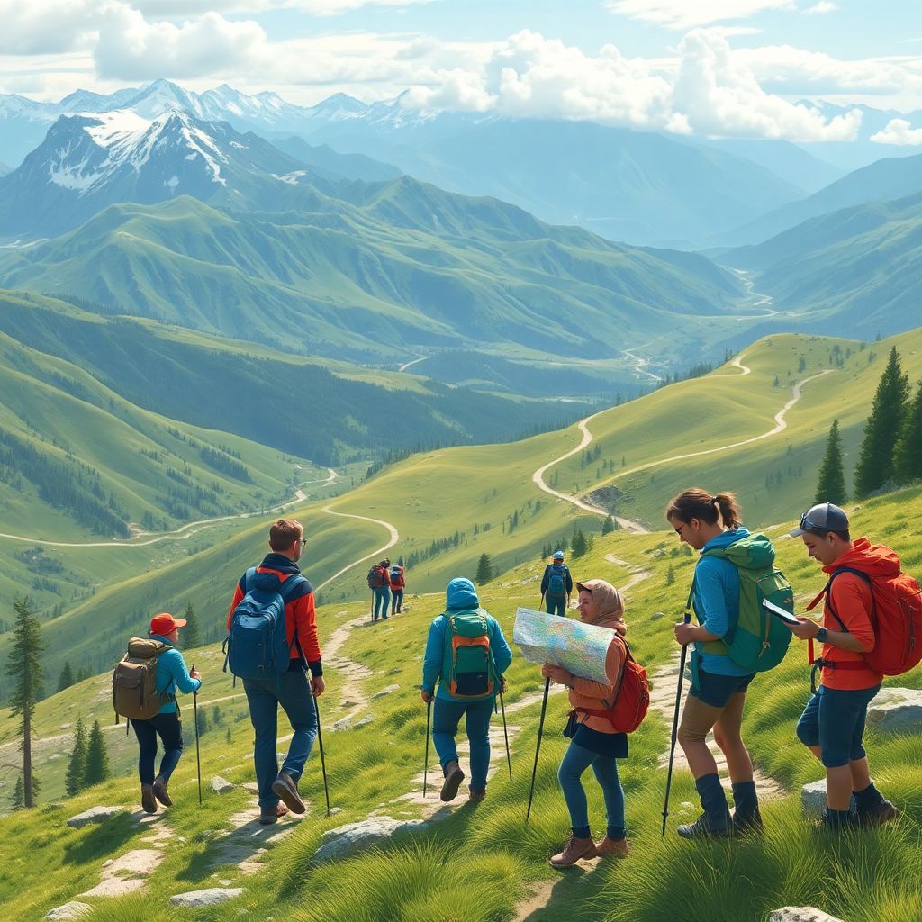 Самые красивые пешеходные тропы в горах Кавказа: маршруты для вдохновения