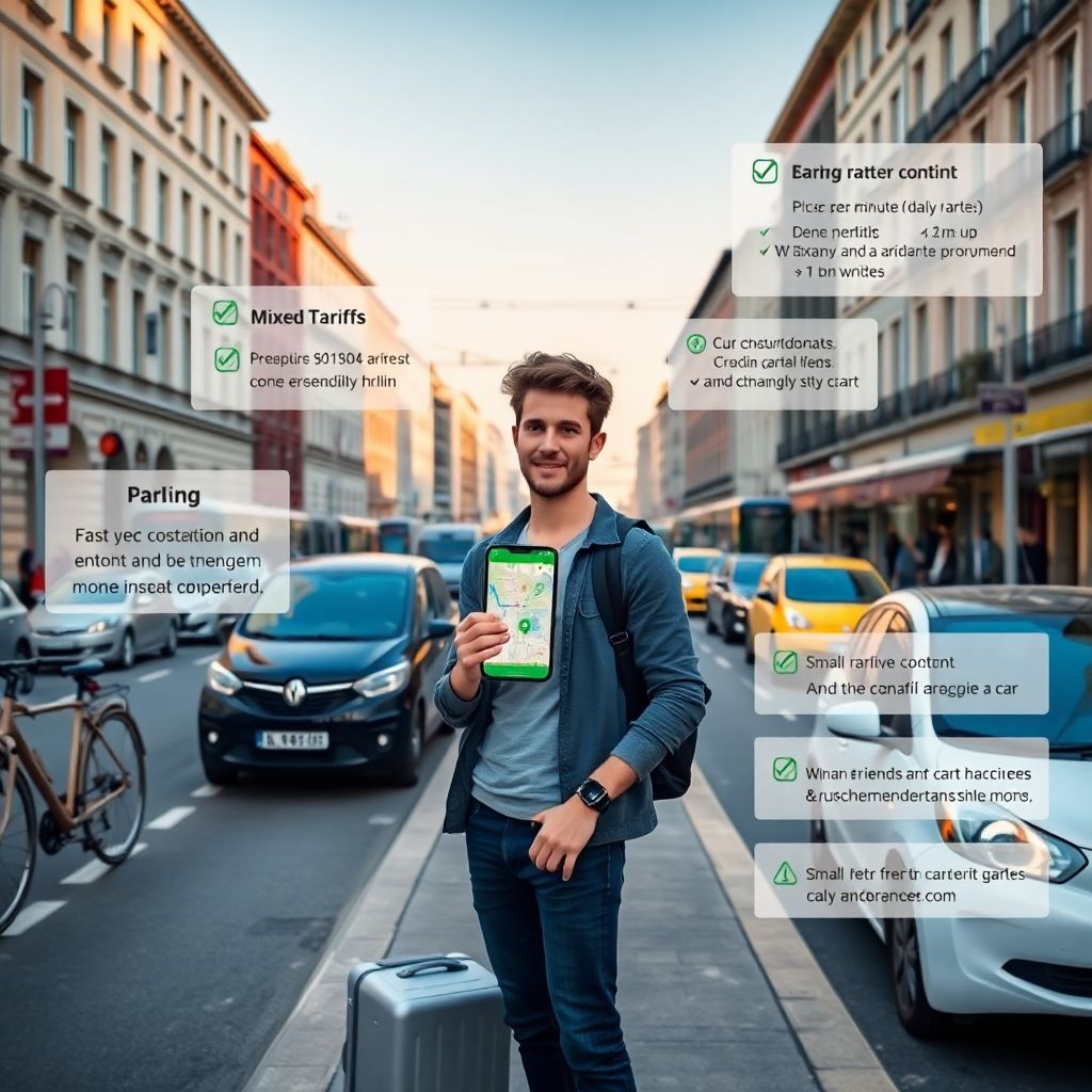 Каршеринг в Европе: как пользоваться сервисами для выгодных и удобных поездок