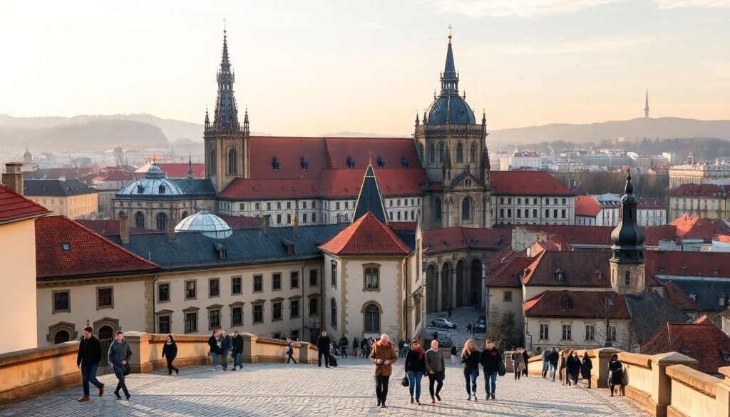 История и архитектура Пражского Града - иллюстрация