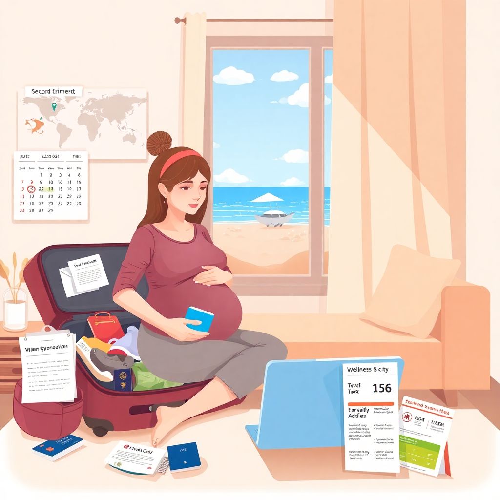 Как путешествовать во время беременности: советы и важные предостережения