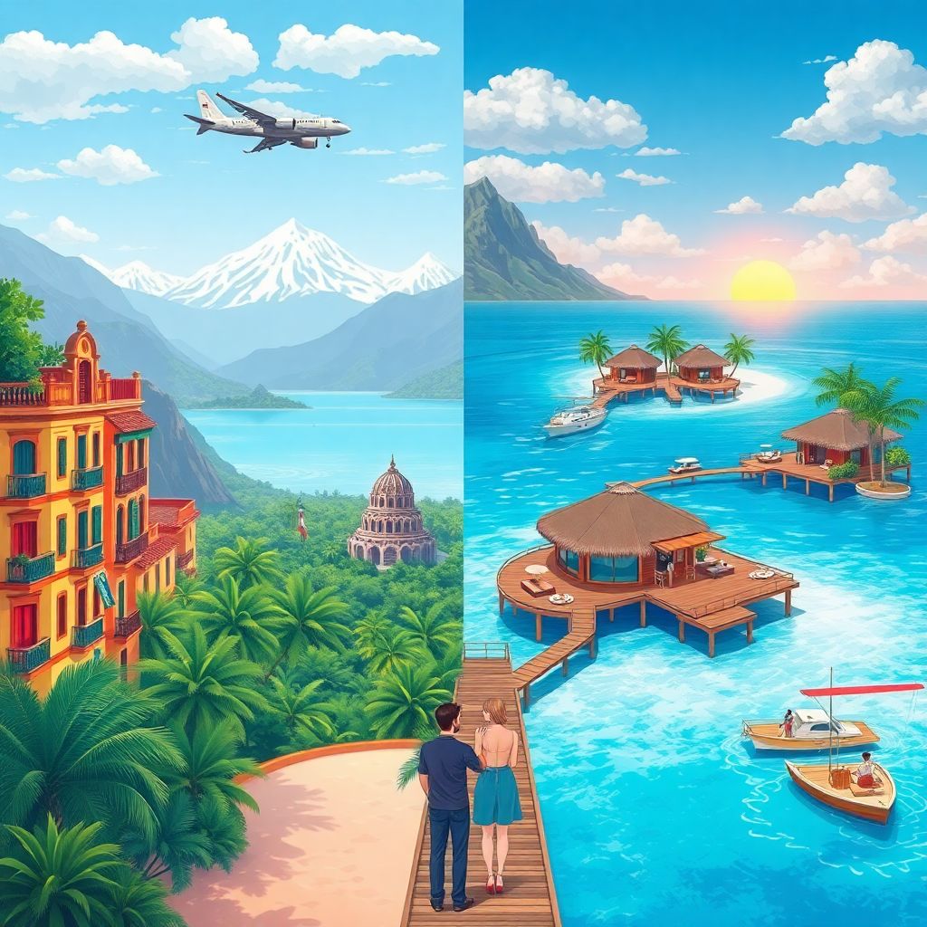 Самые дорогие страны для отдыха 2025 из России: Латинская Америка и Мальдивы