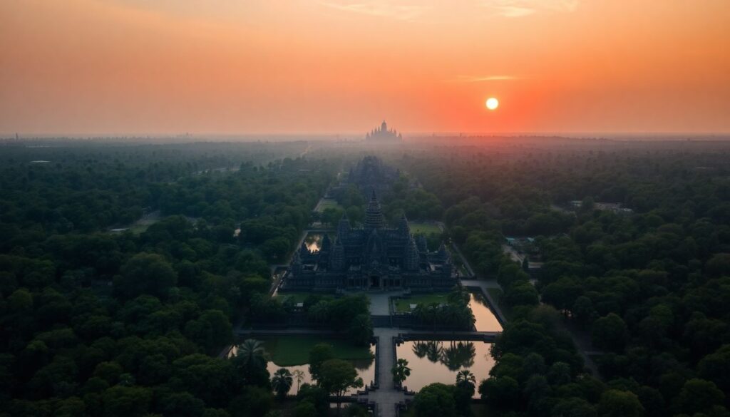 Путешествие в Камбоджу: от храмов Ангкора до пляжей Ко Ронга - иллюстрация