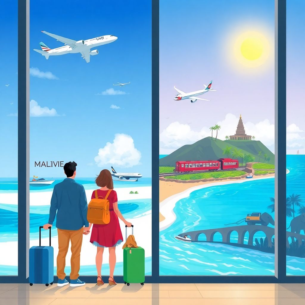 Мальдивы и Шри-Ланка: недорогие зимние перелеты из Москвы