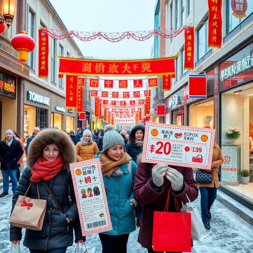 Новогодние купоны в Хуньчуне: как россиянам дарят скидки вместо сувениров