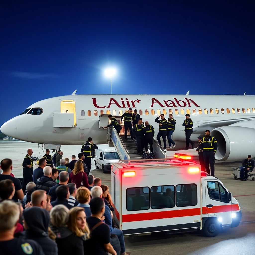 Новости авиации: скандал на борту рейса air arabia на Майорку и задержание