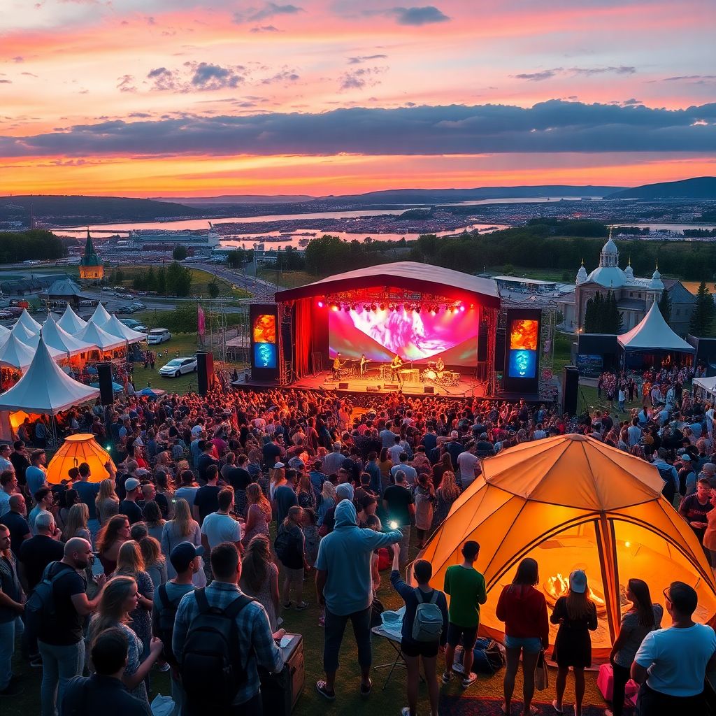 Фестивали лета в России 2025: как совместить музыку, путешествия и комфорт