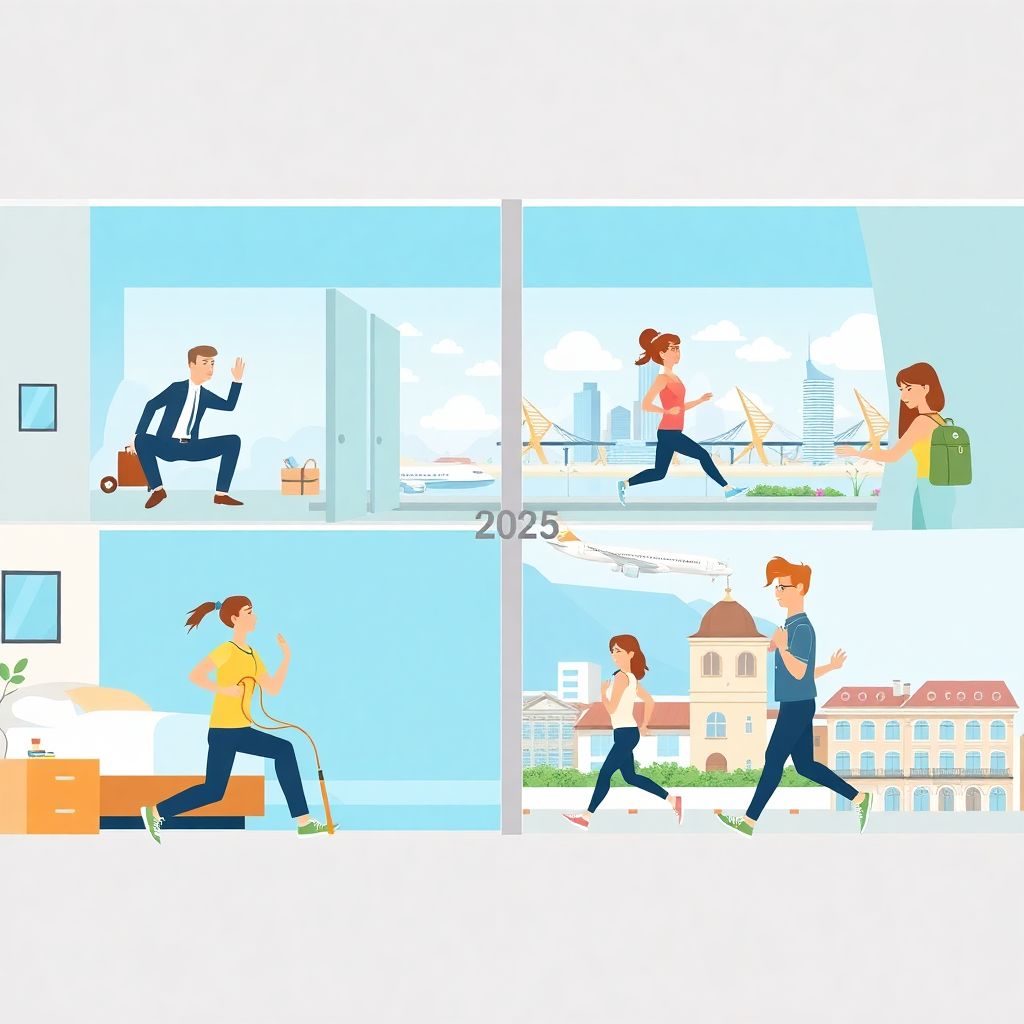 Как оставаться в форме во время путешествия и поддерживать здоровье в дороге