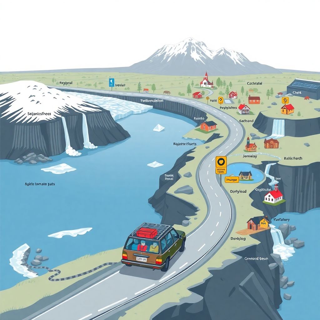 Путешествие по Исландии на машине по кольцевой дороге: советы и маршрут