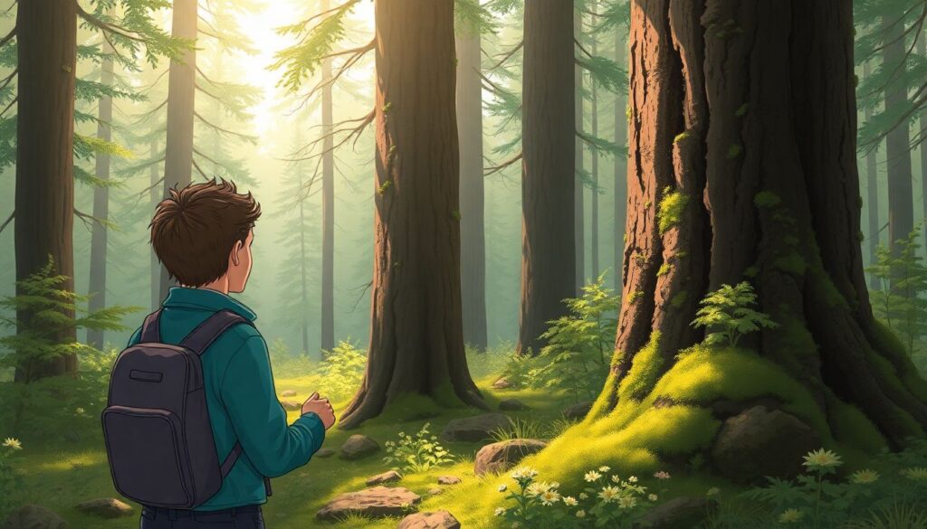 Как не заблудиться в лесу: основы ориентирования - иллюстрация