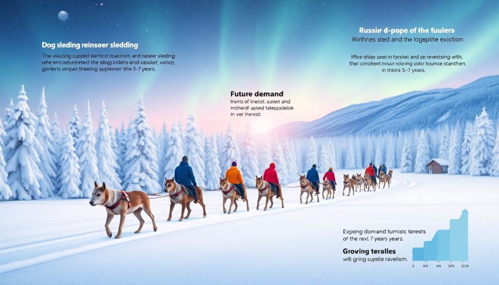 Лучшие места для катания на собачьих упряжках - иллюстрация