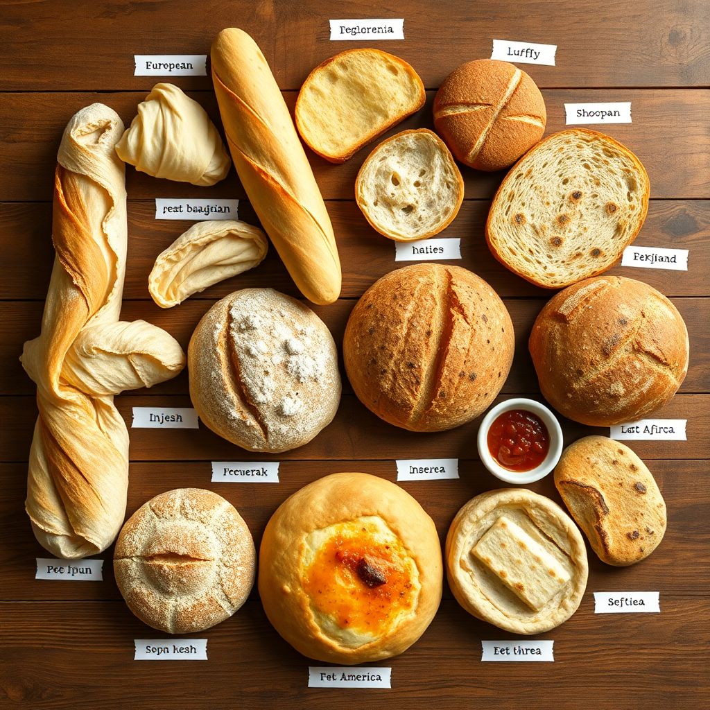 Самые необычные виды хлеба в разных странах: удивительные традиции мира