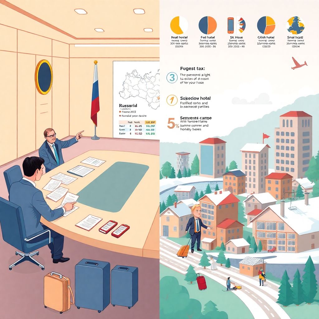 Туристический налог в России 2025: какие изменения готовят для отелей и туристов