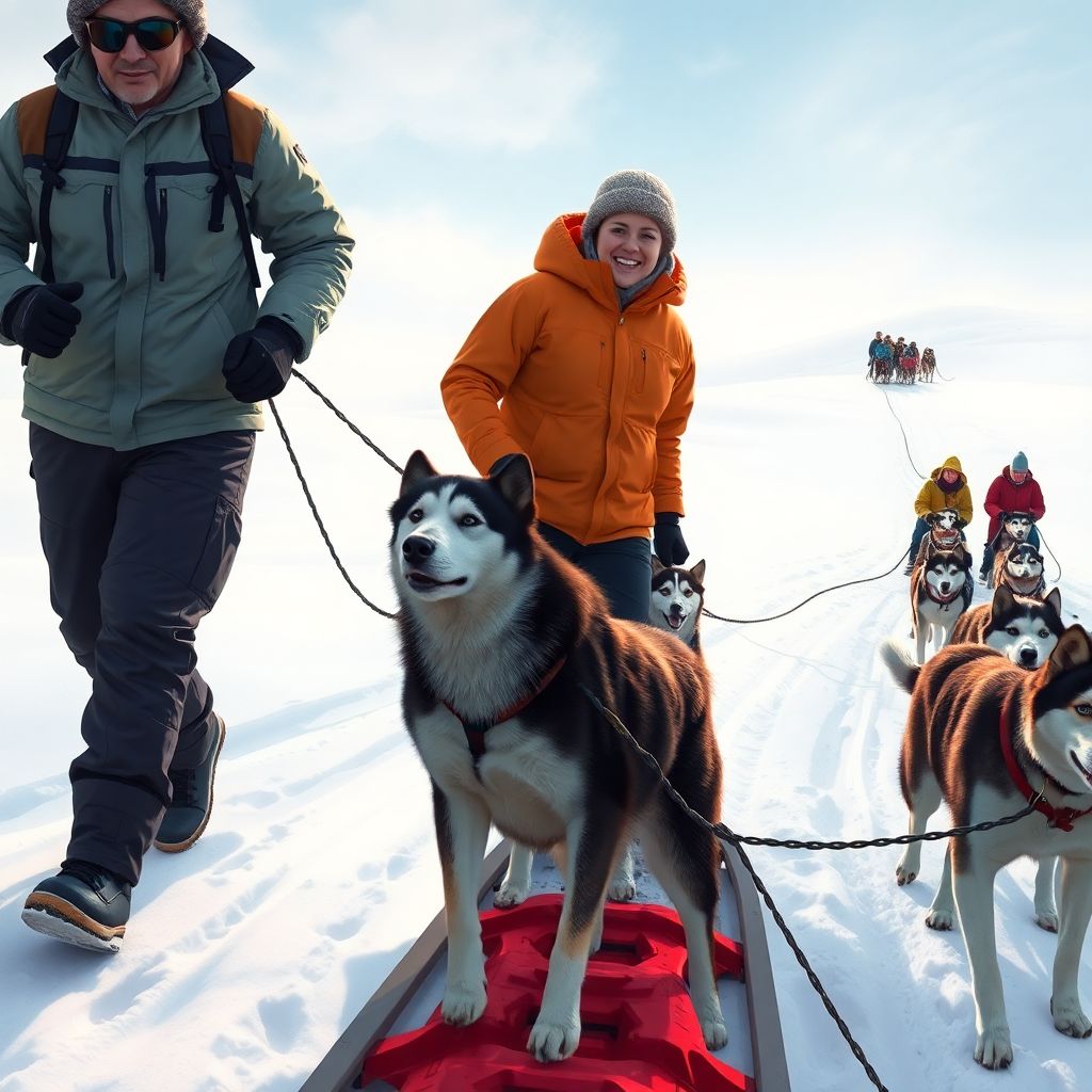 Лучшие места для катания на собачьих упряжках в России и мире