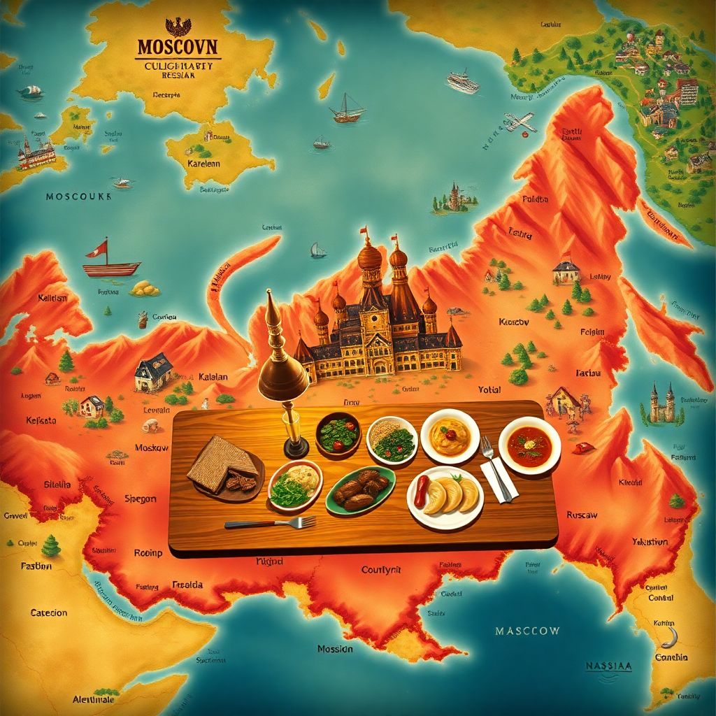 Национальные блюда регионов России: кулинарная карта страны для путешествий