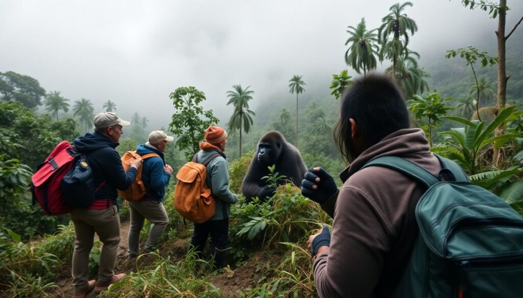Путешествие в Уганду: в поисках горных горилл - иллюстрация