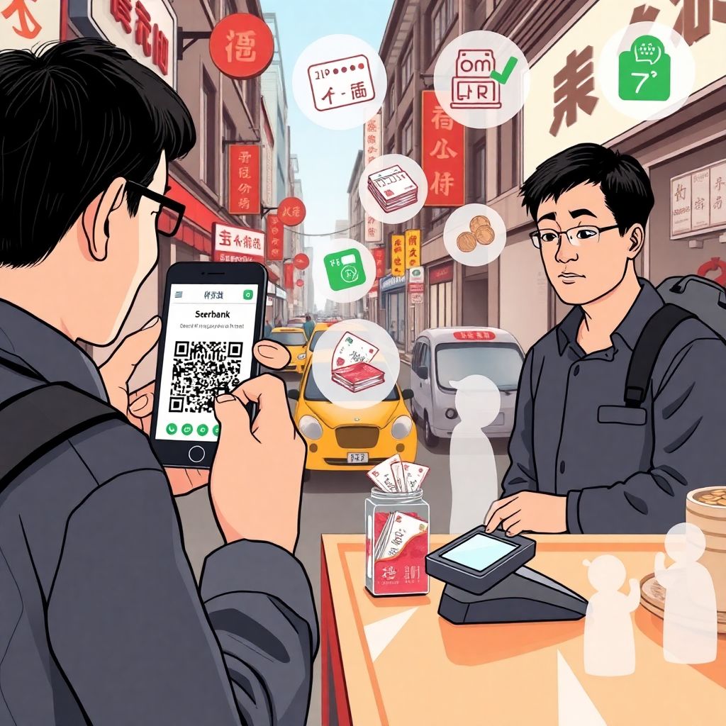 Оплата по Qr-коду в Китае: комиссии Сбера и alipay и как снизить переплату