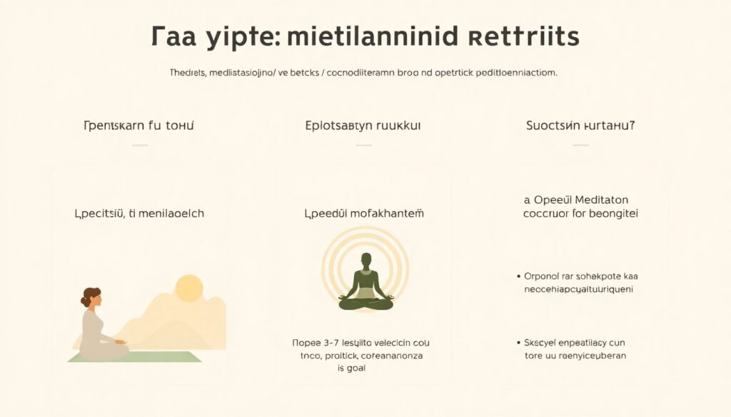 Лучшие места для медитации и ретритов - иллюстрация