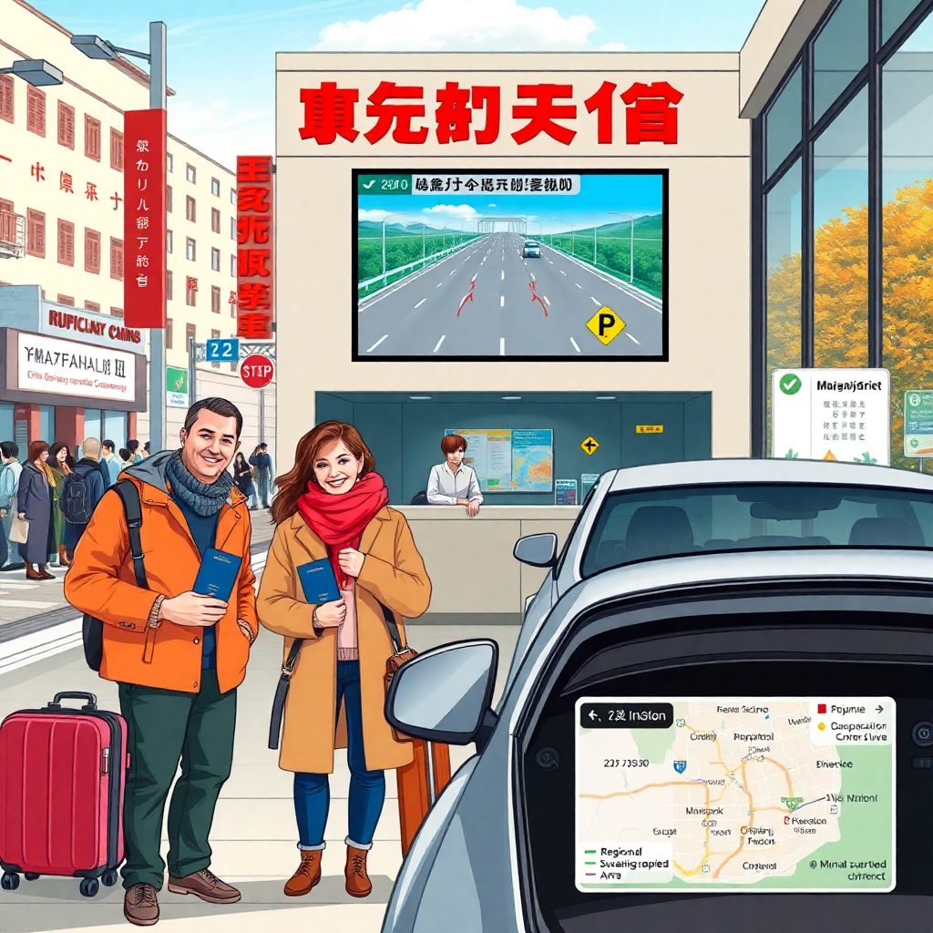 Аренда авто в Китае по российским правам в Суйфэньхэ: новые правила и советы