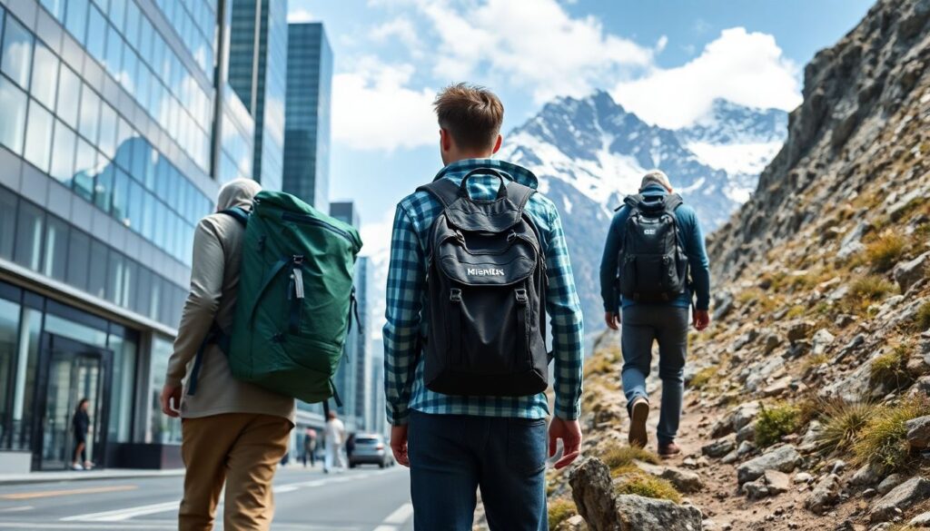 Как выбрать и настроить походный рюкзак - иллюстрация