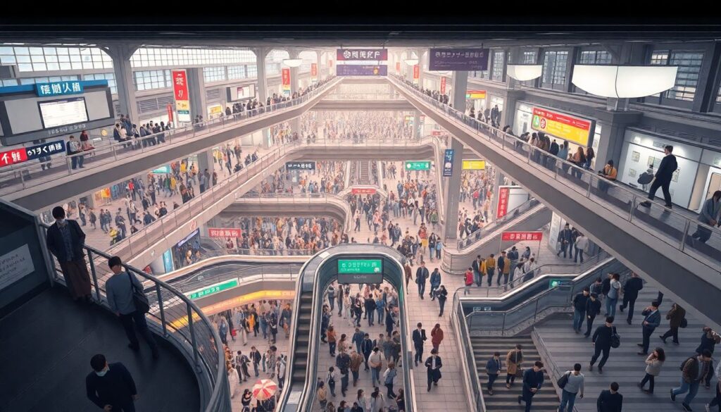 Как правильно использовать общественный транспорт в Токио - иллюстрация