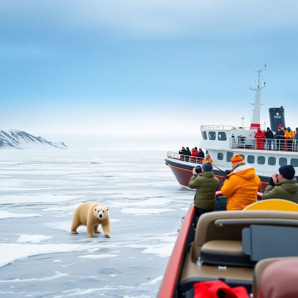 Лучшие места для наблюдения за белыми медведями в дикой природе