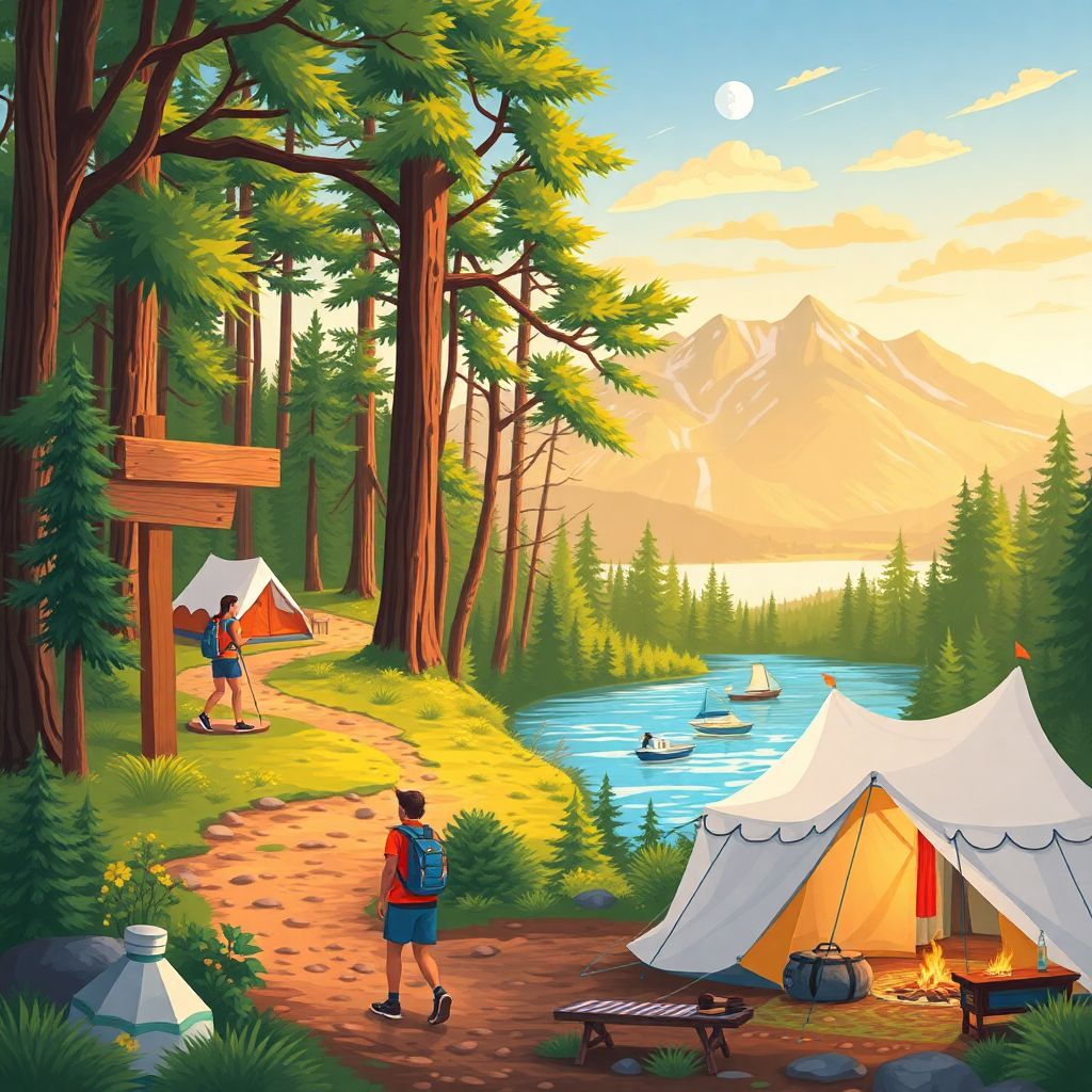 Летние маршруты по национальным паркам: трекинг и кемпинг для новичков