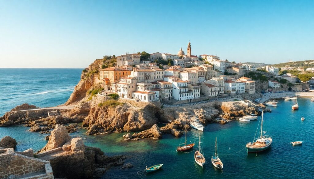 Самые красивые прибрежные города Италии - иллюстрация